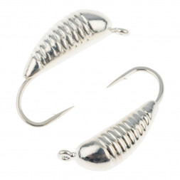 Мормышка вольфрамовая Spider Куколка с ушком MW-SP-5330-SIL цена за 1 шт