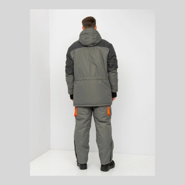 Костюм зимний KAURY Аляска КЗ-05 cерый р.56-58/182-188