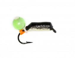 Мормышка вольфрамовая Condor Столбик с фосфором Кошачий глаз, 1,5 мм 15 шт