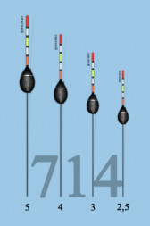 Поплавок WORMIX 714 бальса 4г 71440, Цена за 1 шт.