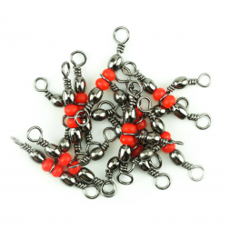 Вертлюг тройной Namazu TRIPPLE SWIVEL, латунь, цв. BN, р. 10 х 12, test-12 кг уп.10 шт