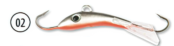 Балансир рыболовный для зимней рыбалки Spider Pro 10 35мм 6г цв.2