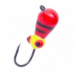 Мормышка вольфрамовая Lumicom Капля с ушком обмазка-жучок-винт 1 шт 3,2, RBL