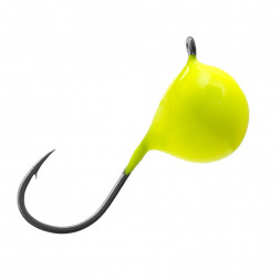 Мормышка вольфрамовая Lumicom Дробинка с ушком Ф3.5 обмазка лимон Y, цена за 1 шт.