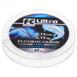 Леска Aqua FC Ultra Fluorocarbon 0.35 30м