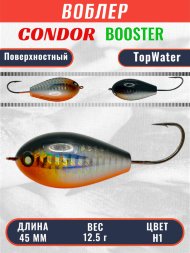 Воблер Condor Booster 45 размер 45 мм вес 12.5 гр поверхностный, цвет H1