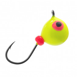 Мормышка вольфрамовая Lumicom Дробинка с ушком Ф4.5 обмазка малек MY, цена за 1 шт.