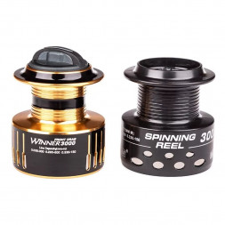 Катушка SIBBEAR Winner 1000, 7+1 gear ratio 6.2:1 цвет - серый; 0.148-135, 0.165-110, 0.181-90