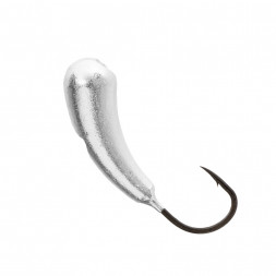 Мормышка вольфрамовая Lumicom Уралка Ф5 серебро, цена за 1 шт.