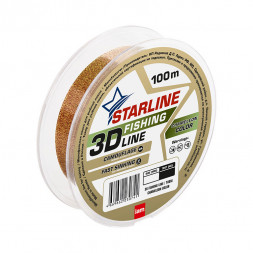 Леска IAM 3D Fishing Line 100m, диаметр 0,28 мм Хамелеон
