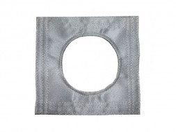 Термостойкая накладка на окно на газоотводную трубу D 50 мм